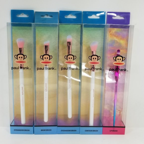 Paul Frank makeup Brush set of 5 - Picture 1 of 12